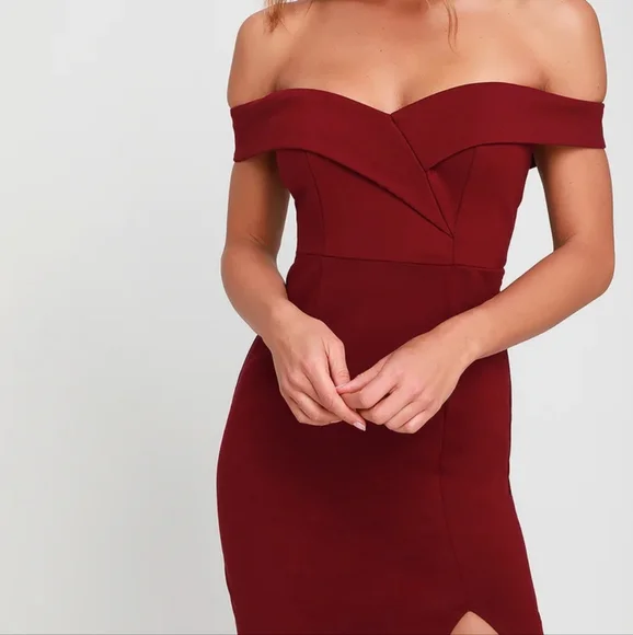 Lulus | Dresses | Small Lulus Burgundy Offtheshoulder Bodycon Dress | Poshmark Lulus | Dresses | Small Lulus Burgundy Offtheshoulder Bodycon Dress | Poshmark